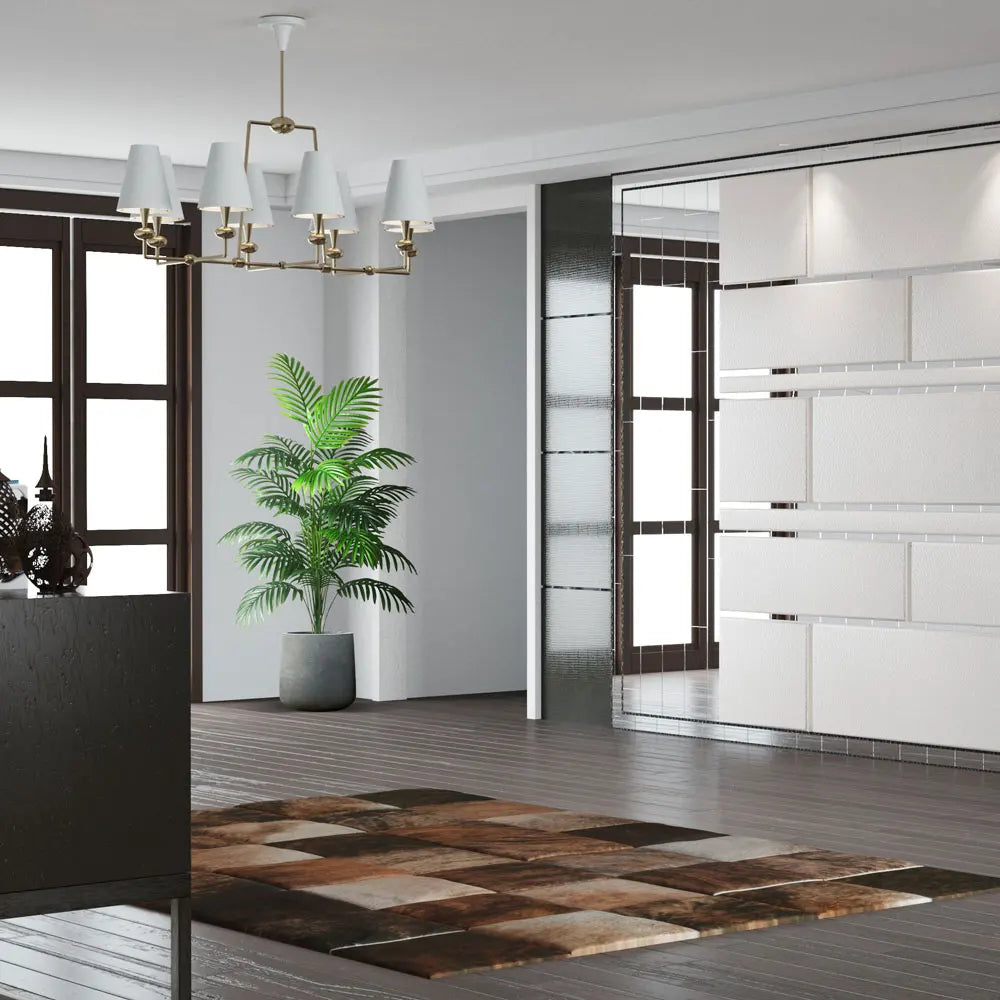 90–120cm Large Artificial Palm Tree – Tropical Faux Monstera Plant Home Decor