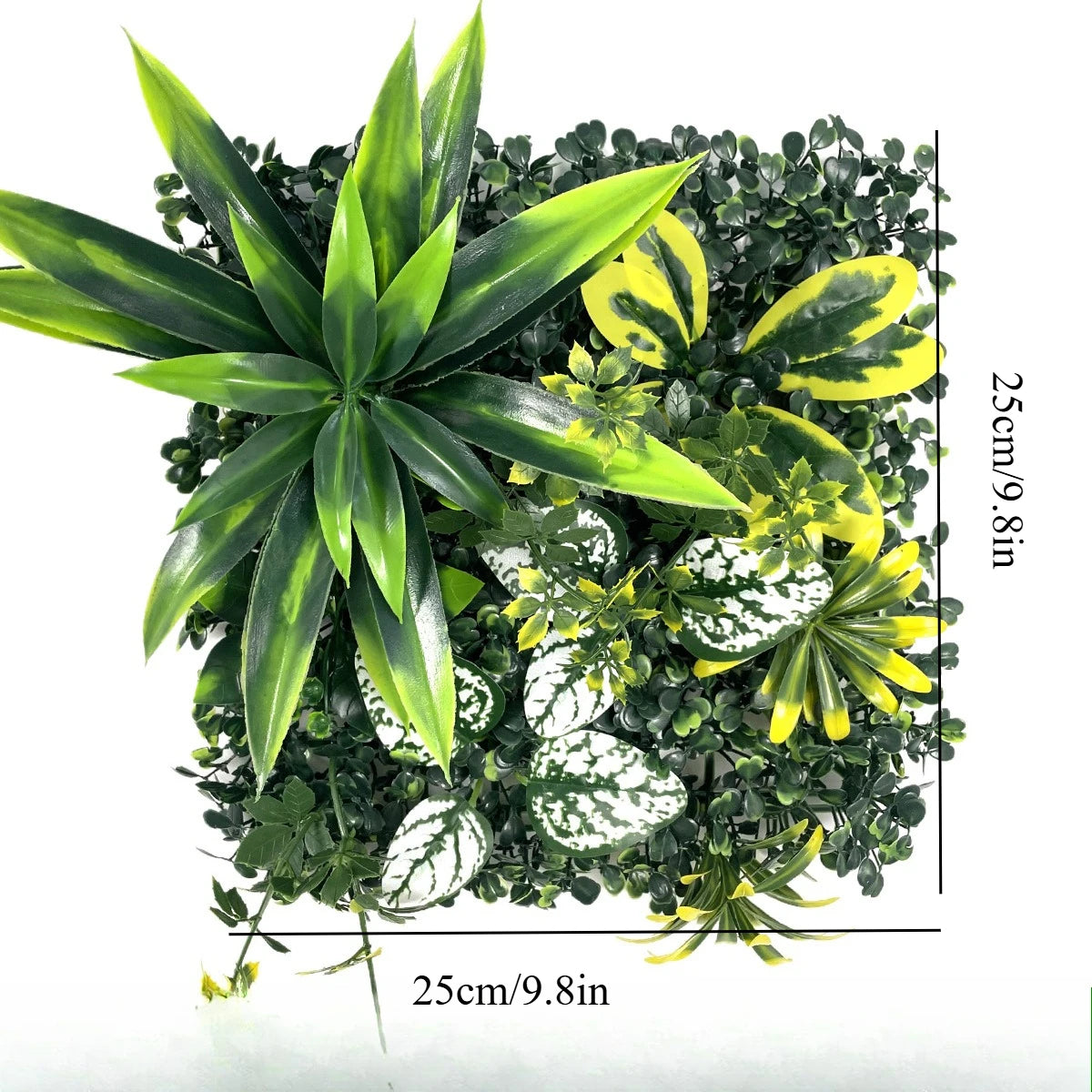 Artificial Grass Wall Panel Boxwood Hedge – Faux Greenery for Indoor & Outdoor Decor